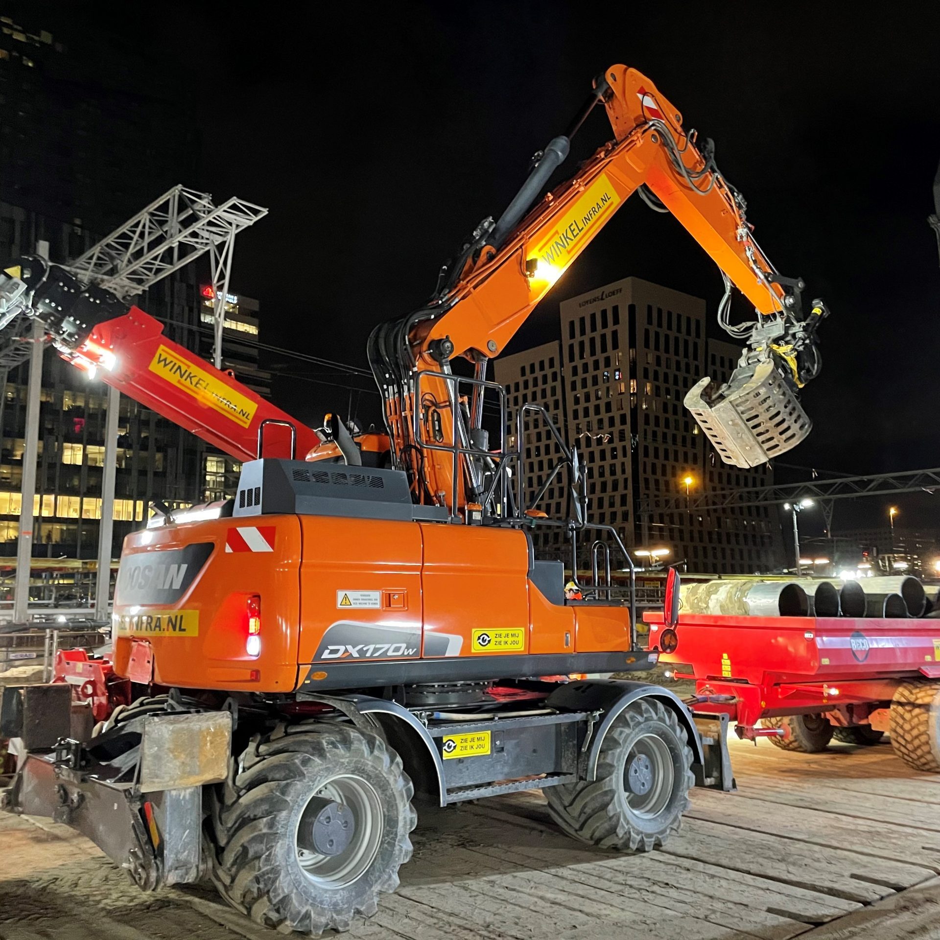 FOTO NACHT ZUIDAS